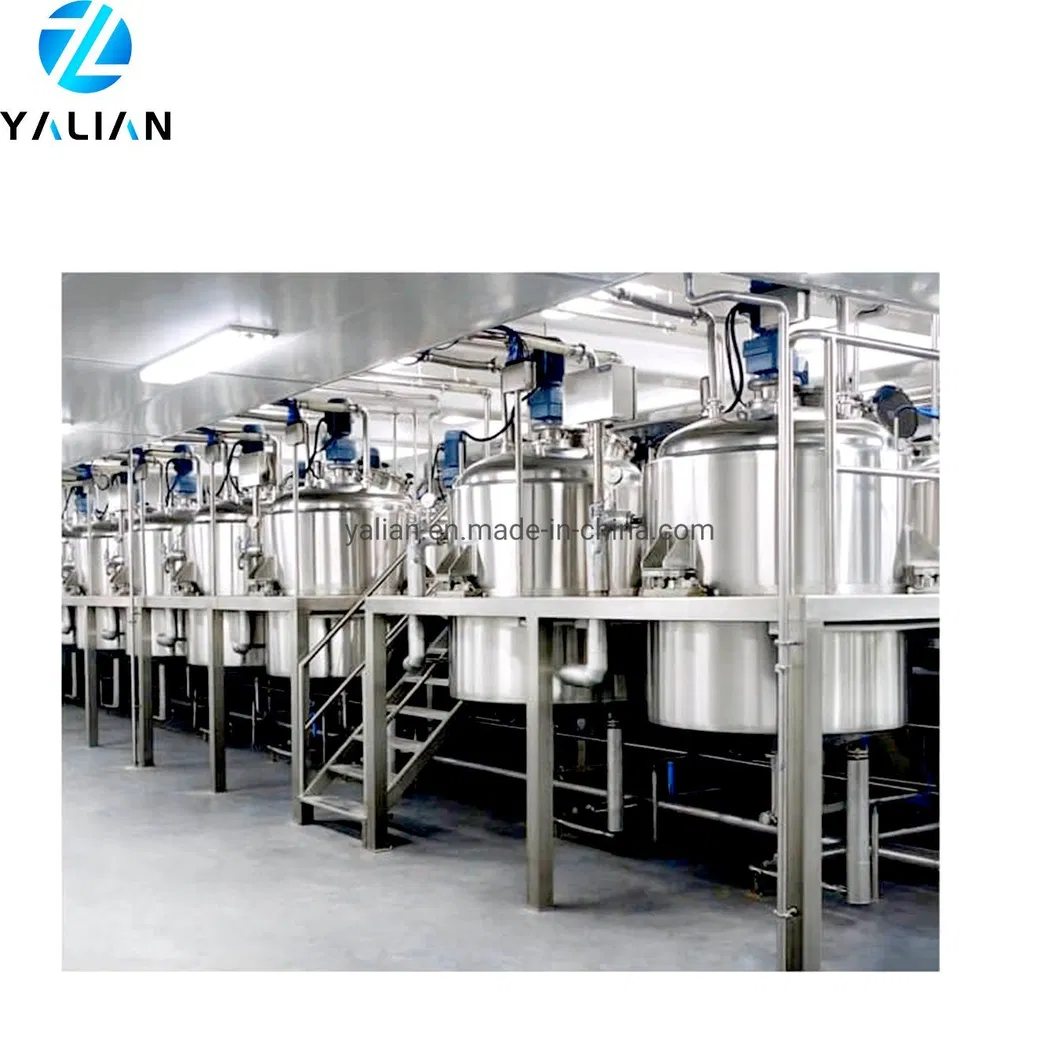 100-1000L Shampoo Bath Gel Sanitary Gel Making Machine Mixing Machine