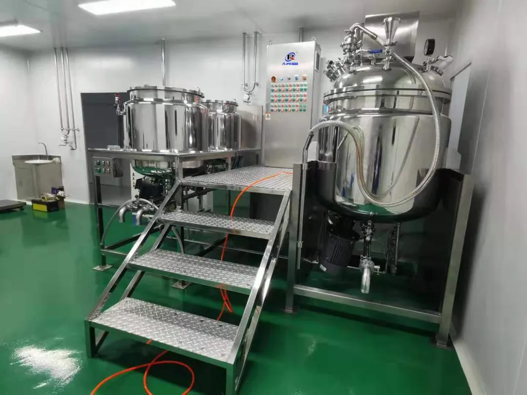 100L Vacuum Emulsifying Mixer Mixing Machine Homogenizer Emulsifier for Shampoo and Conditioner Production