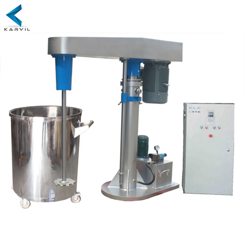 2.2kw Hydraulic Lifting High Speed Disperser Paint Dispersion Machine Industrial High-Speed Paint Mixer