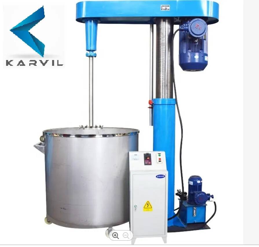 200-1000L /Hr Hydraulic Lifting Disperser for Mixing Paint