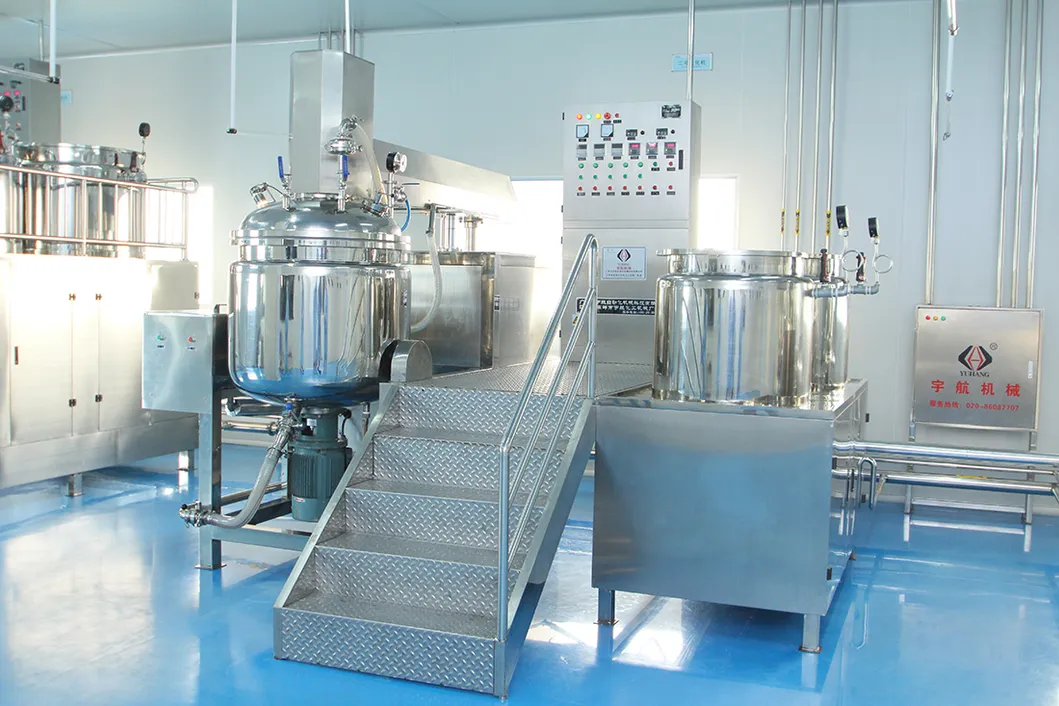 200L Batch Mixer Cosmet Emulsifying Mixer Cosmetic Homogenizer Mixer