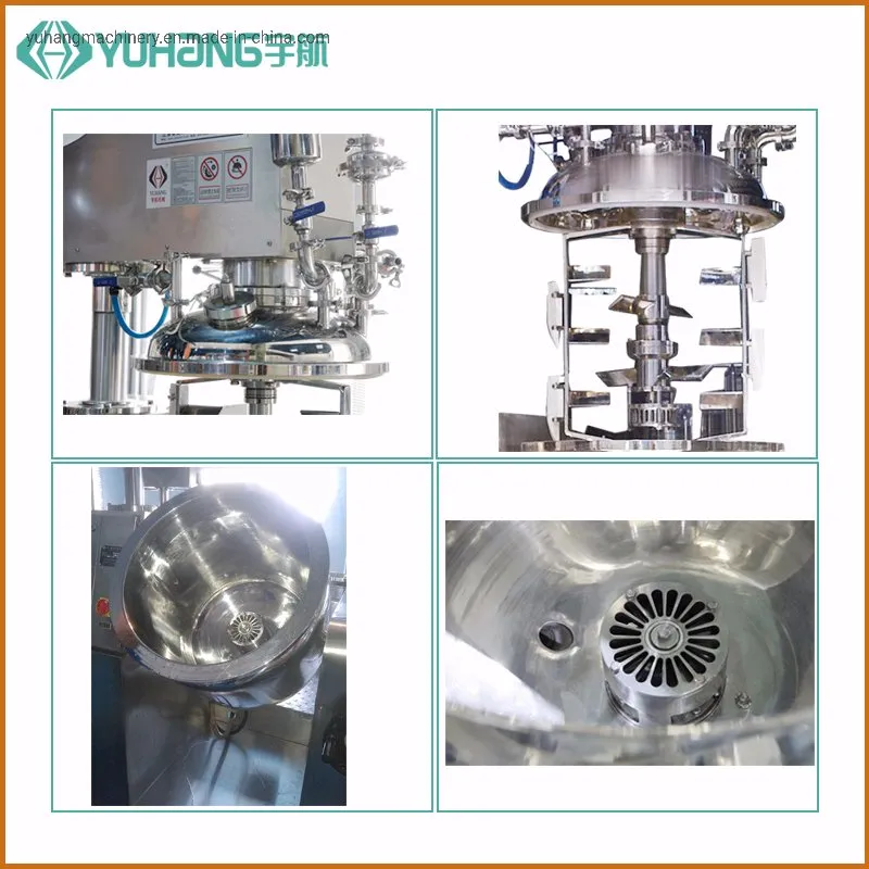 200L Batch Mixer Cosmet Emulsifying Mixer Cosmetic Homogenizer Mixer