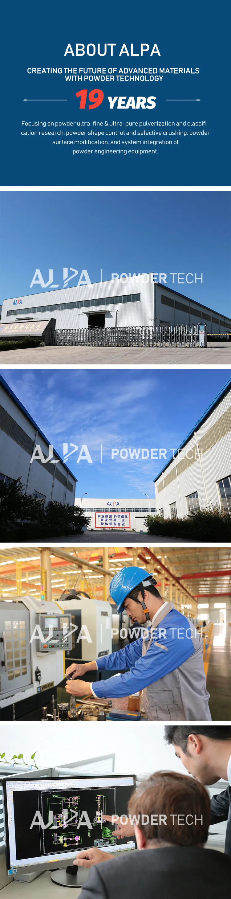 2500mesh Output 6t/H Built-in Air Classifier/Classifying/Acm/Grinding Mill for Pyrophyllite/ Kaolin Titanium Dioxide/Activated Carbon/Solid Waste in China