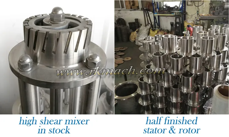 2HP High Shear Emulsifying Mixer Batch Type Emulsifier