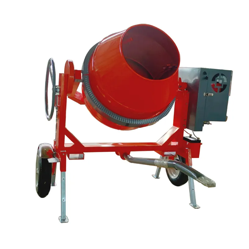 350L Portable Concrete Mixer Small Diesel Cement Mixer From Chinese Factory