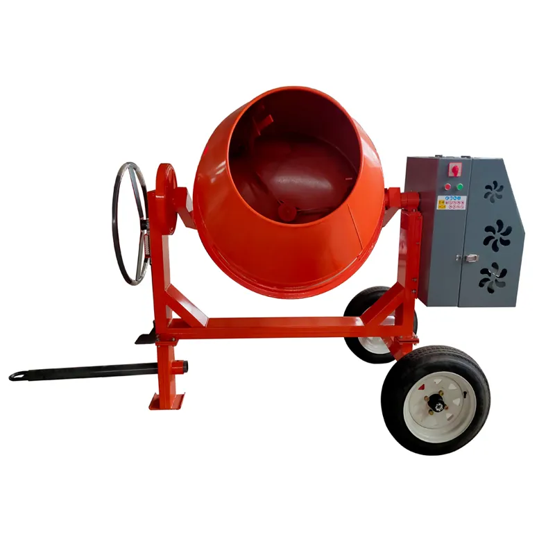 350L Portable Concrete Mixer Small Diesel Cement Mixer From Chinese Factory