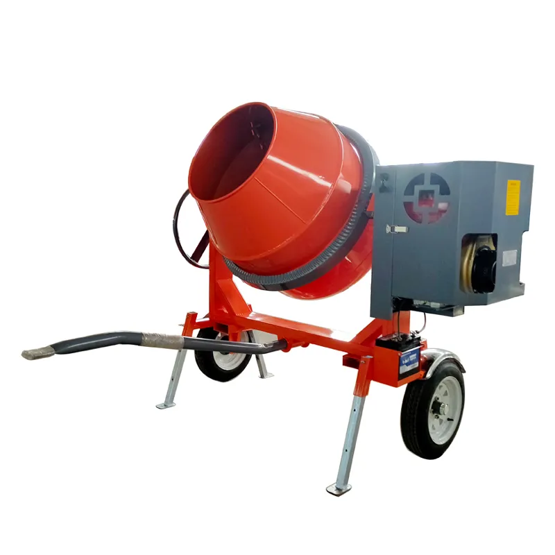 350L Portable Concrete Mixer Small Diesel Cement Mixer From Chinese Factory