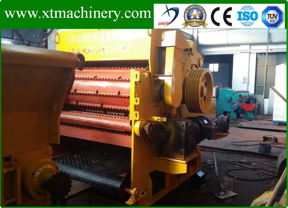 4PCS Blades, Quick Output New Design Wood Chipper