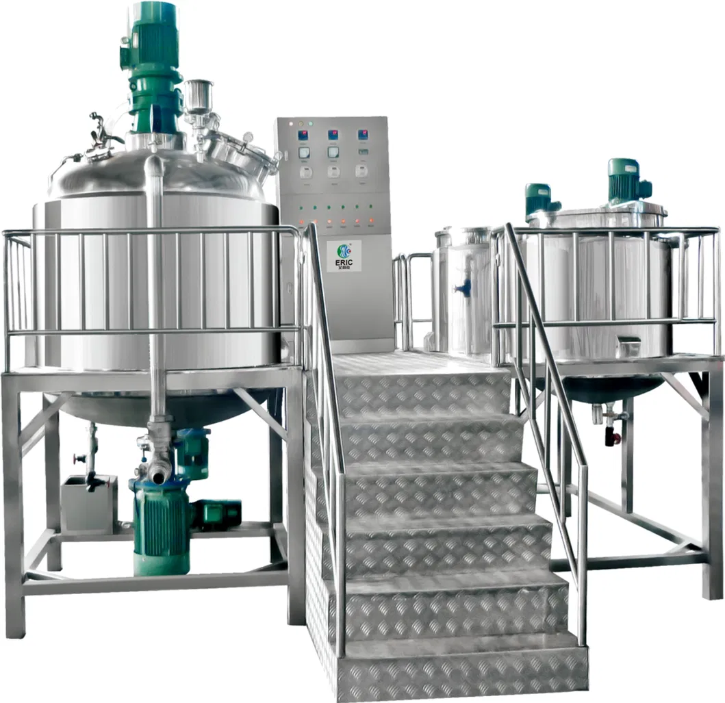5-5000L Stainless Steel Homogenizing Vacuum Emulsifying Mixing Tank for Softgel