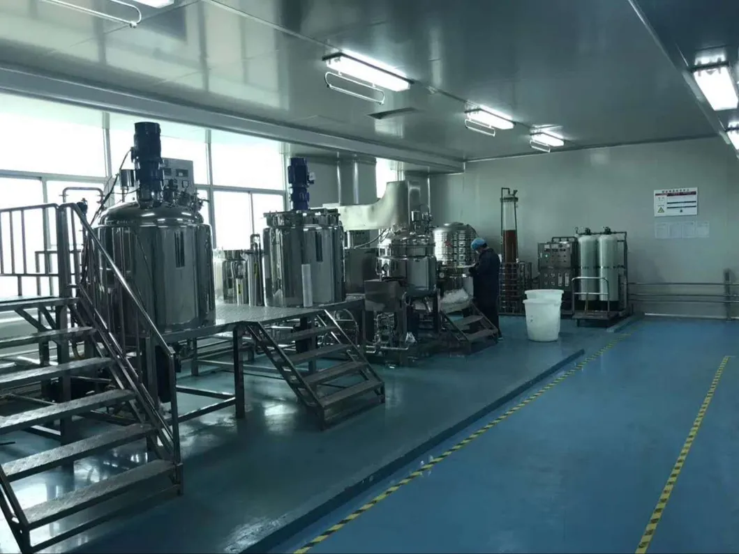 5-5000L Stainless Steel Homogenizing Vacuum Emulsifying Mixing Tank for Softgel