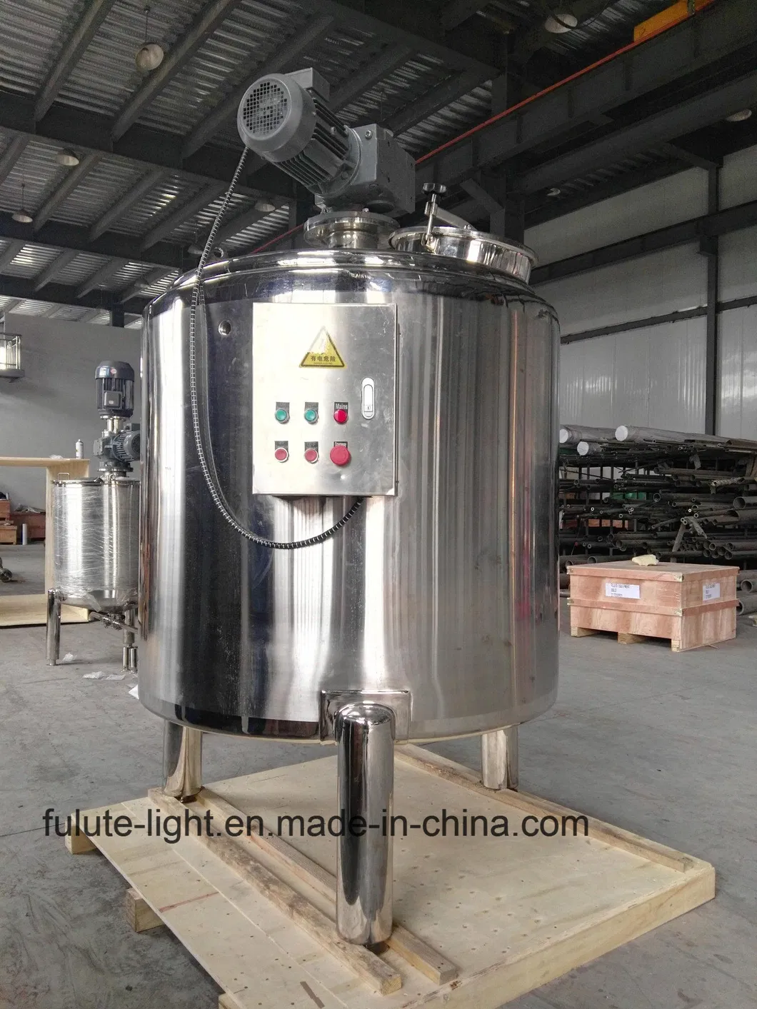 500 Liter Stainless Steel Agitated Tank
