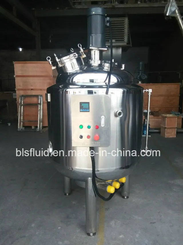 500L Electric Heater Jacket Milk/Wine Batch Pasteurizer with Agitator