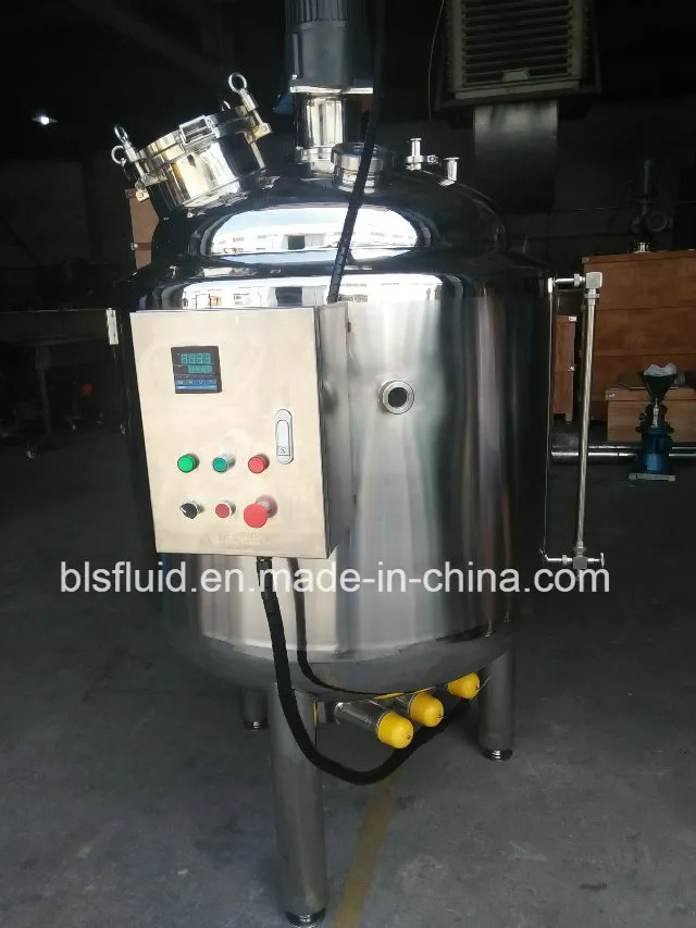 500L Electric Heater Jacket Milk/Wine Batch Pasteurizer with Agitator