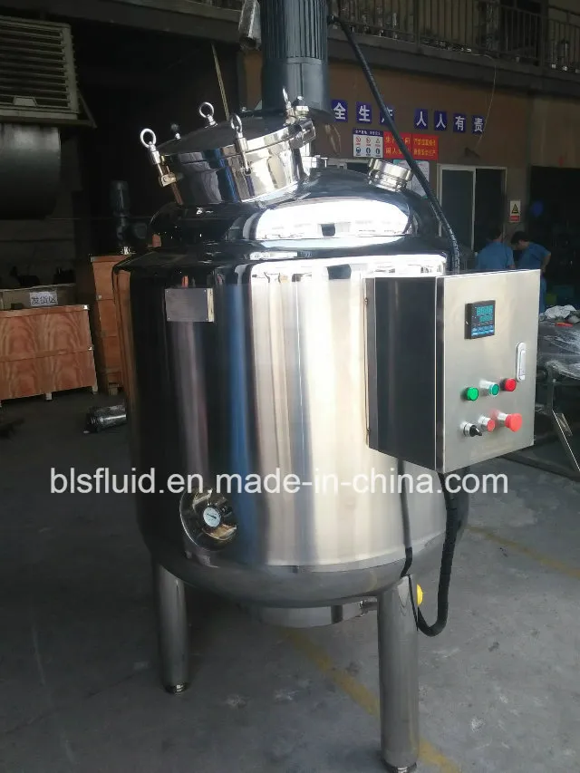 500L Electric Heater Jacket Milk/Wine Batch Pasteurizer with Agitator