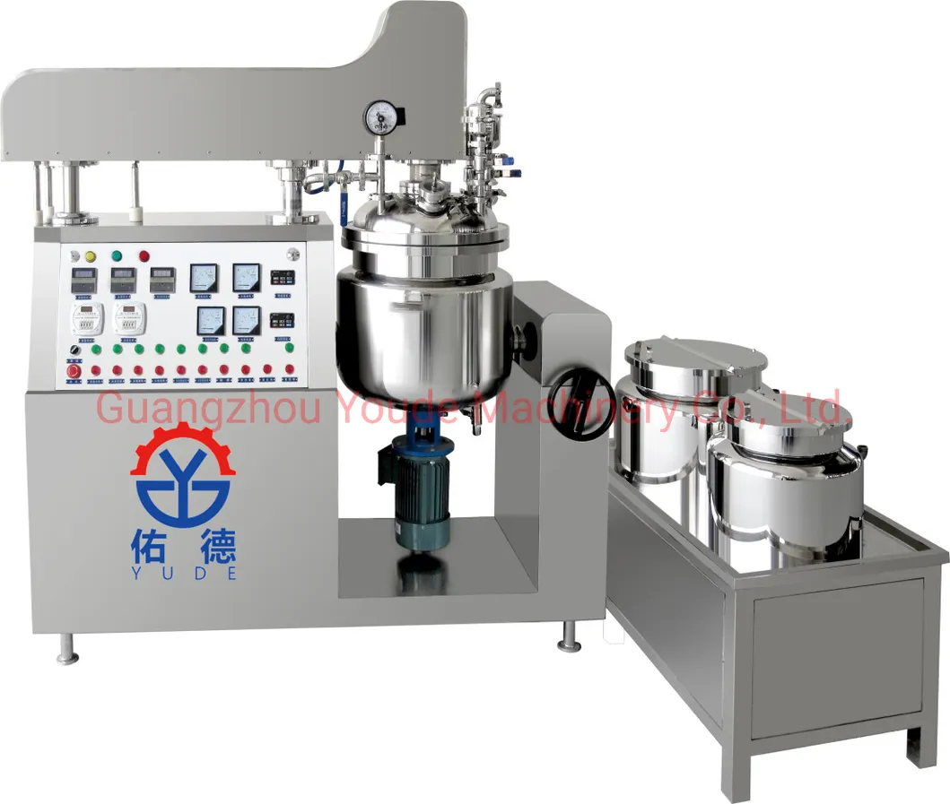 50L Cosmetic Cream Vacuum Homogenizing Emulsifier Mixing Machine