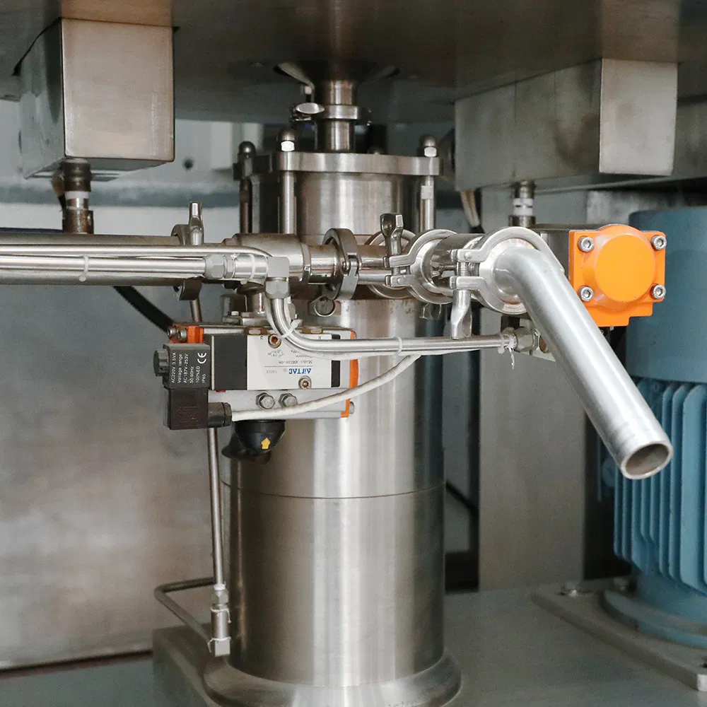 60L Bottom Homogenizer Vacuum Emulsifying Mixer Machine for Pharmacy Daily Chemistry Cosmetics Shampoo Cream