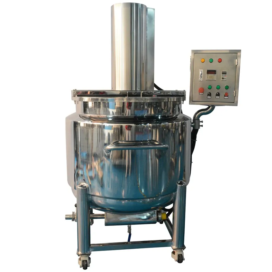 Ailusi 100L High Shear Mixing Tank Liquid Washing Homogenizer Mixer