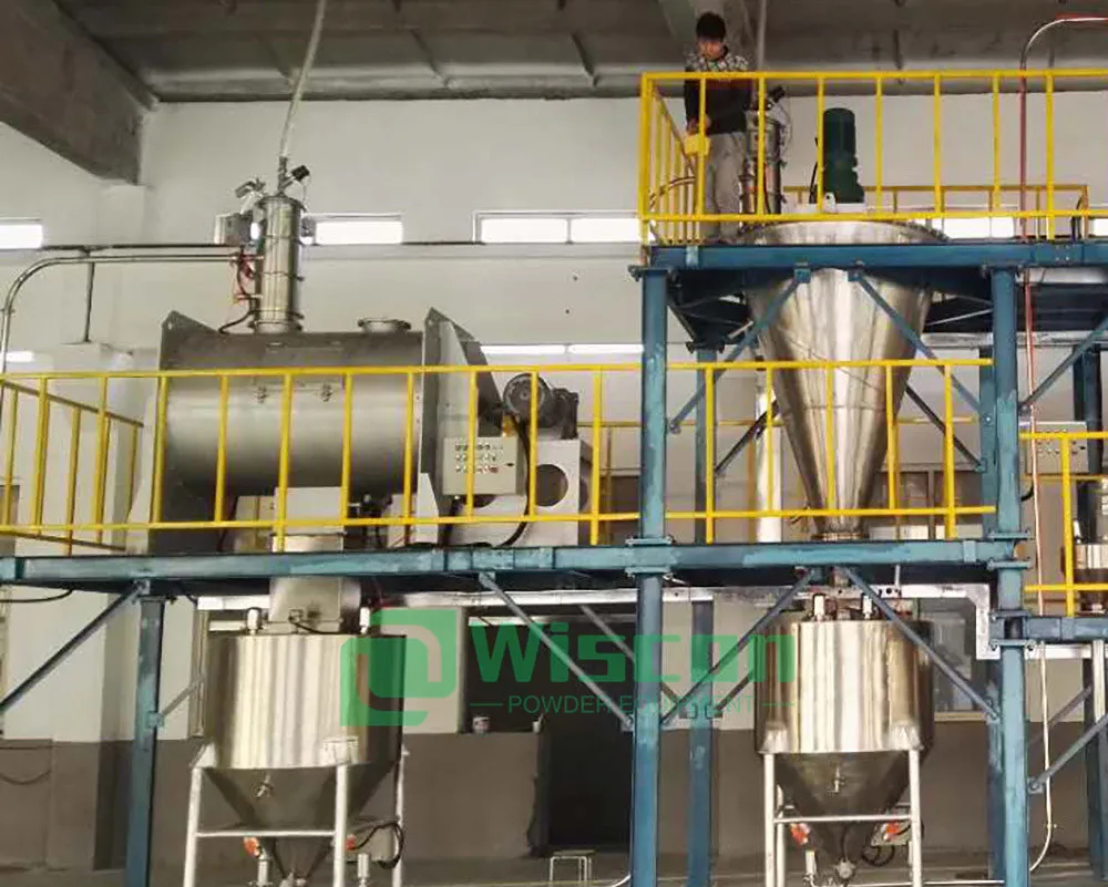 Batch Powder Production Horizontal Coulter Mixing Machine