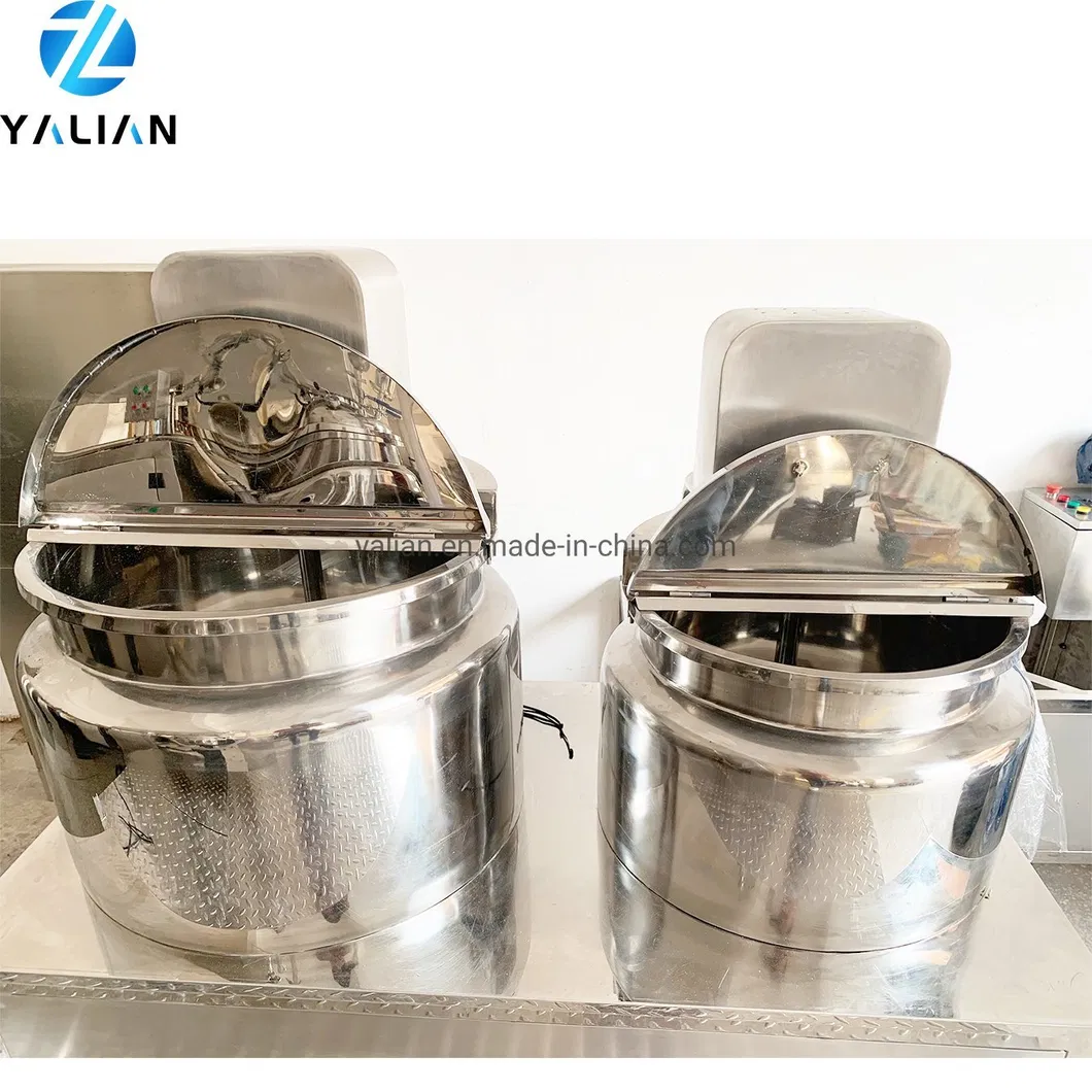 Batch Vacuum Homogenizer Chemical Mixing Equipment Cosmetic Lotion Emulsifying Blender