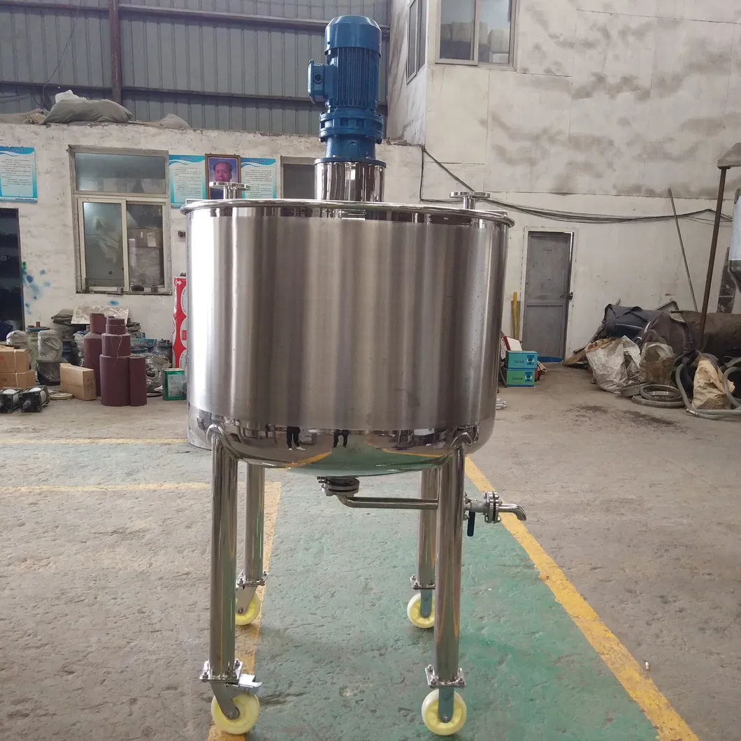 Chemical/Food Grade Stainless Steel Mixing Tank with Heating