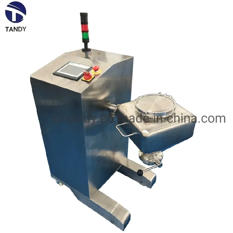 China Herb Particular Rotation Lab Bin Mixer Machine