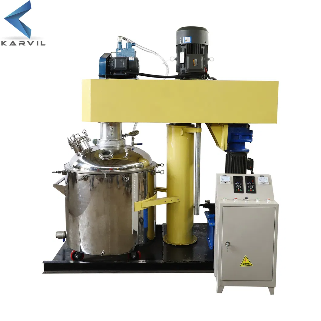 Cosmetics Cream Vacuum Homogenizer Mixer High Speed Mixing Machine