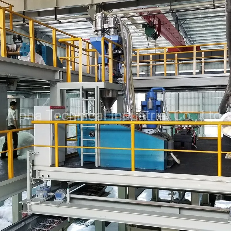 Dosing and Mixing of Polyethylene Granules for Extrusion Laminating Machines^