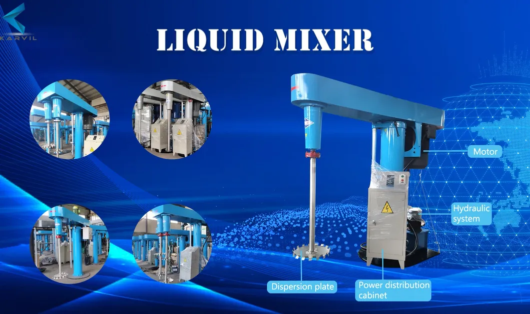 Emulsion Paint Dispersing Mixer with Tank