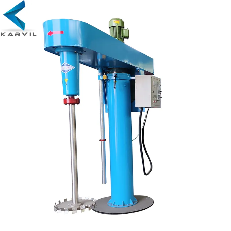 Factory Direct Sale Electric High-Speed Paint Mixing Distributor Dissolver Mixer
