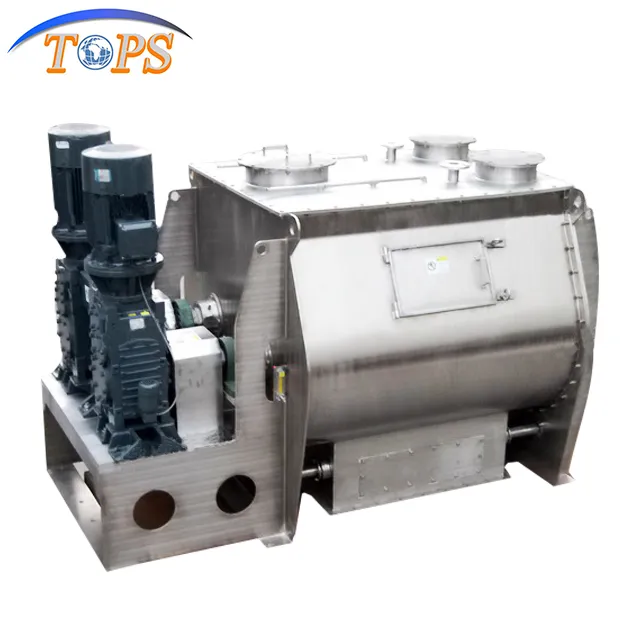 Factory Direct Sales Double Shaft Paddle Mixer Machine for Granule Mixing