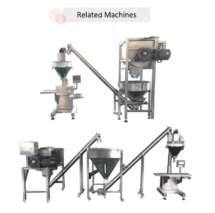 Factory Hot Sales Double Helical Horizontal Feed Ribbon Mixer