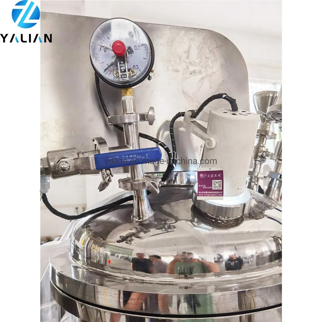 Factory Price High Shear Homogenizer Vacuum Emulsifying Machine Aloe Vera Gel Making Machine