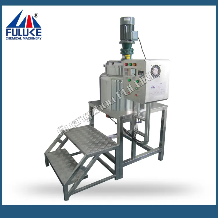 Shampoo Mixing Equipment Chemical Blending Tank Cosmetic Mixing Equipment