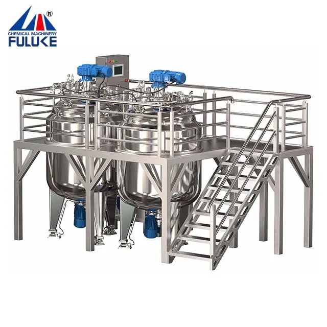 Food Emlsifying Mixer Mayonise ABB Motor Details Milk Cooling Tank