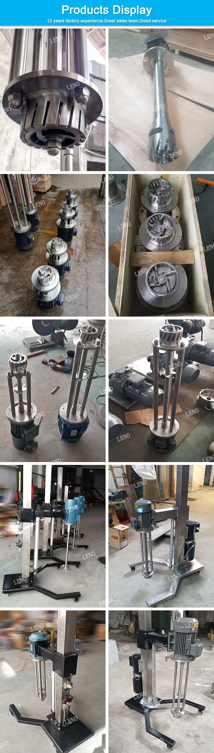 Food Grade Homogenizer High Shear Batch Mixer