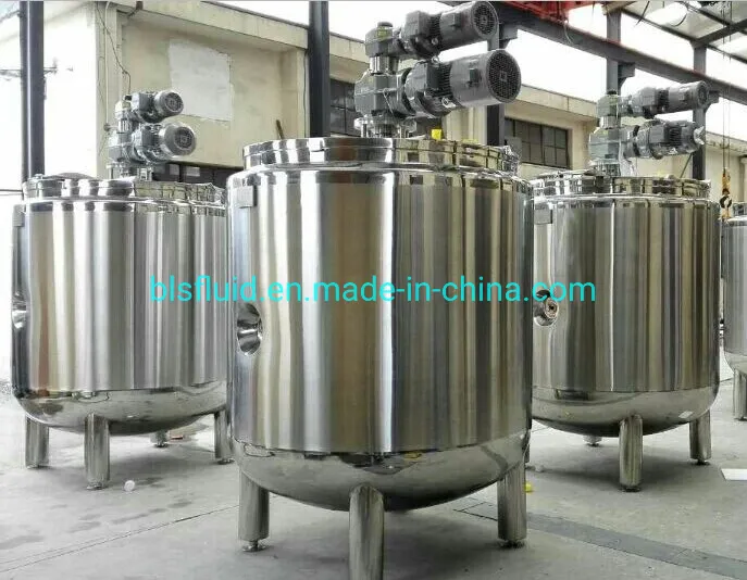 Food Grade Stainless Steel 500 Liter Liquid Mixing Tank