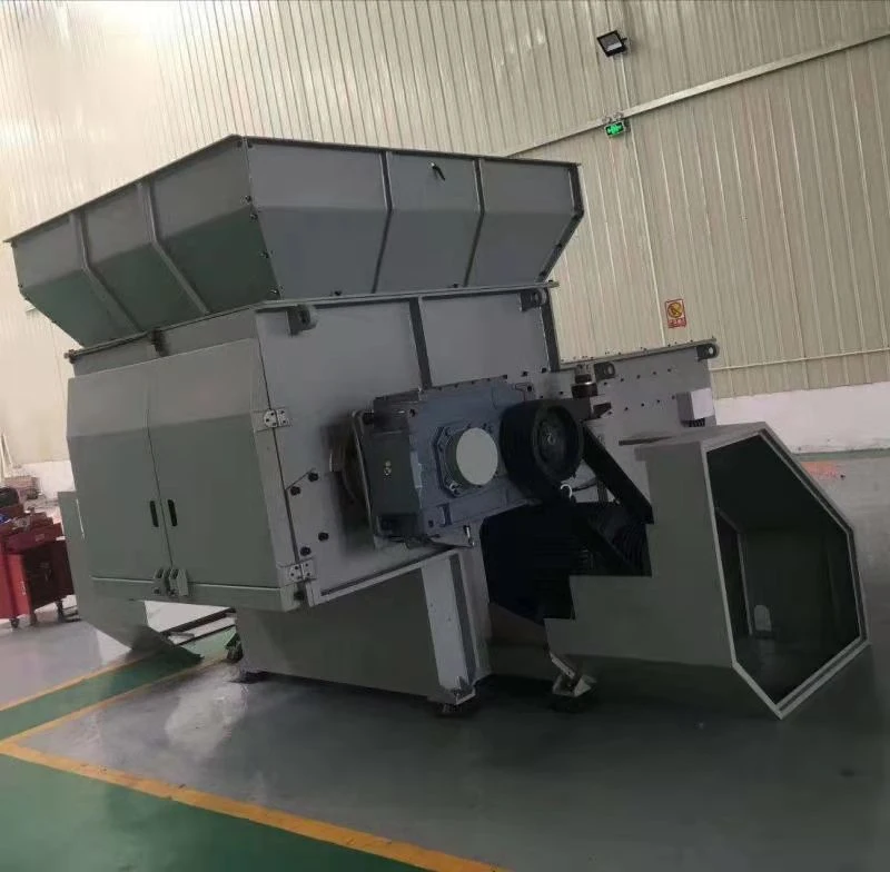 High-Efficiency Plastic Shredder Machine/Single Shaft Shredder for Plastic Lumps