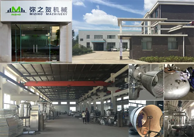 High Shear Dispersing Emulsifier Homogenizer Mixer for Cream Making