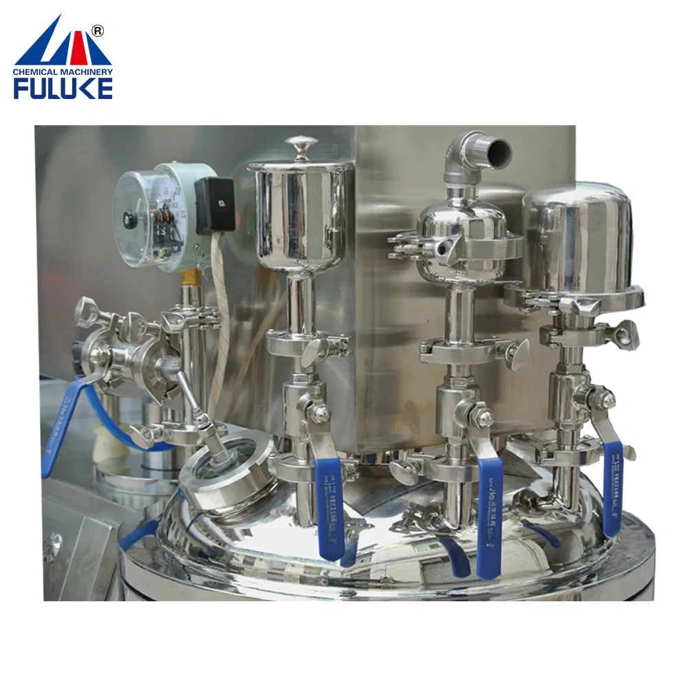 High Shear Dispersing Tooth Polishing Paste Vacuum Liquid Emulsifier Homogenizer Mixer