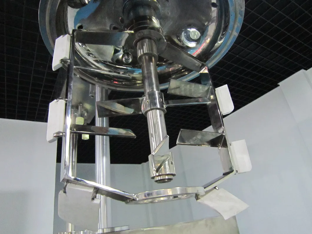 High Shear Dispersing Tooth Polishing Paste Vacuum Liquid Emulsifier Homogenizer Mixer
