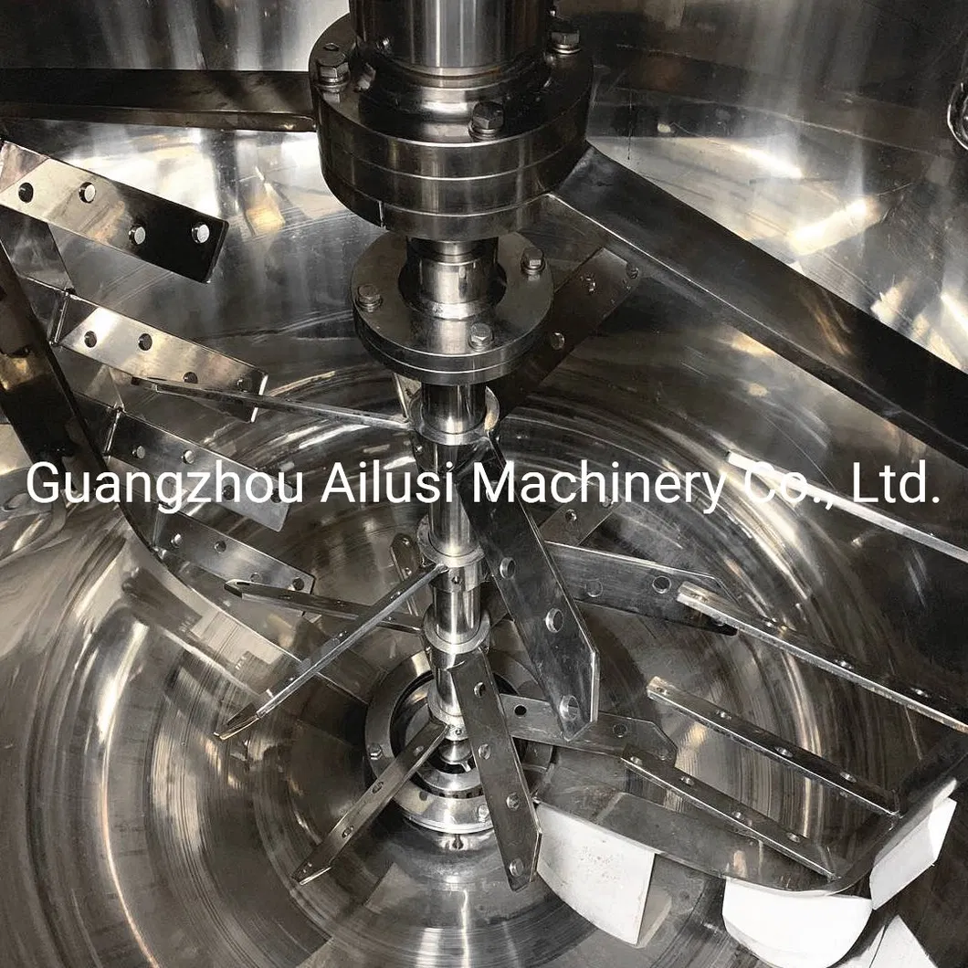 High Shear Homogenizer Cosmetic Cream Vacuum Emulsifying Mixer