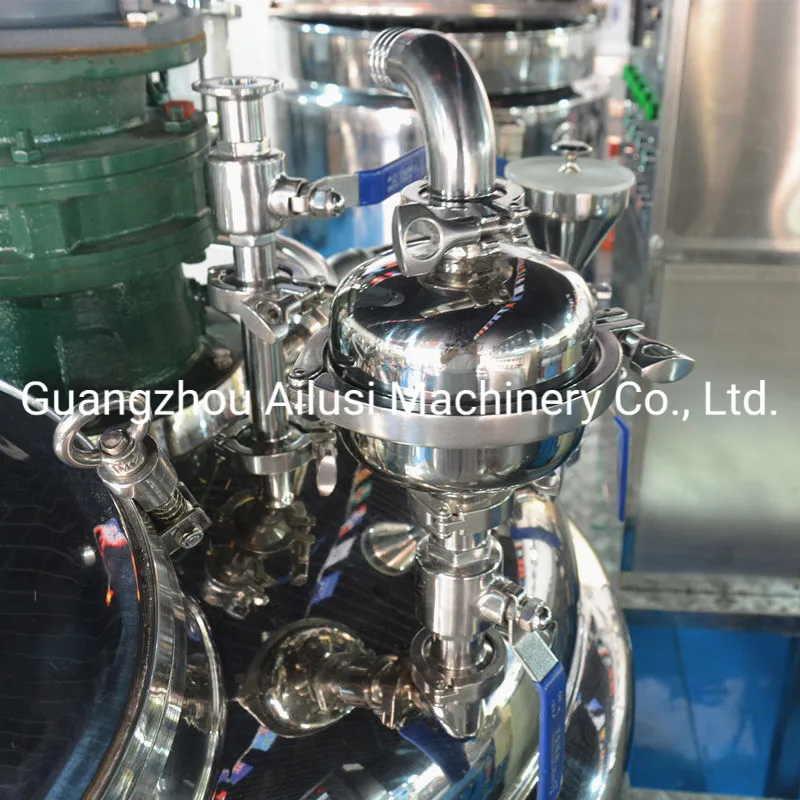 High Shear Homogenizer Cosmetic Cream Vacuum Emulsifying Mixer