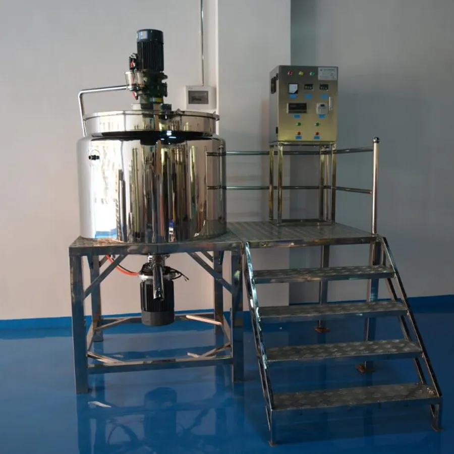 High Shear Mixing Tank Liquid Washing Homogenizer Mixer