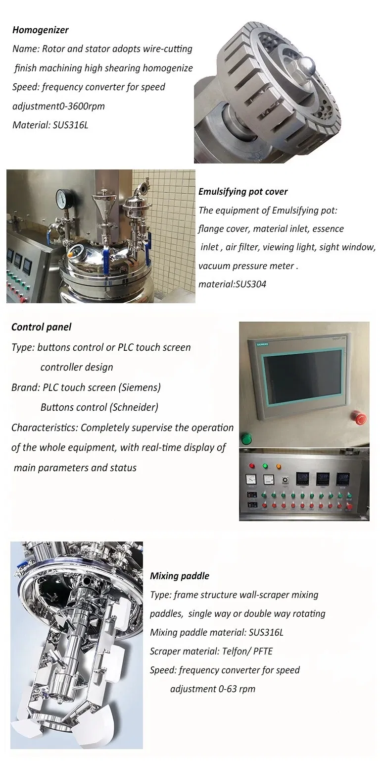 Homogeneous Wall Tile Ointment Homogenizer Oil Homogenizer Batch Homogenizer