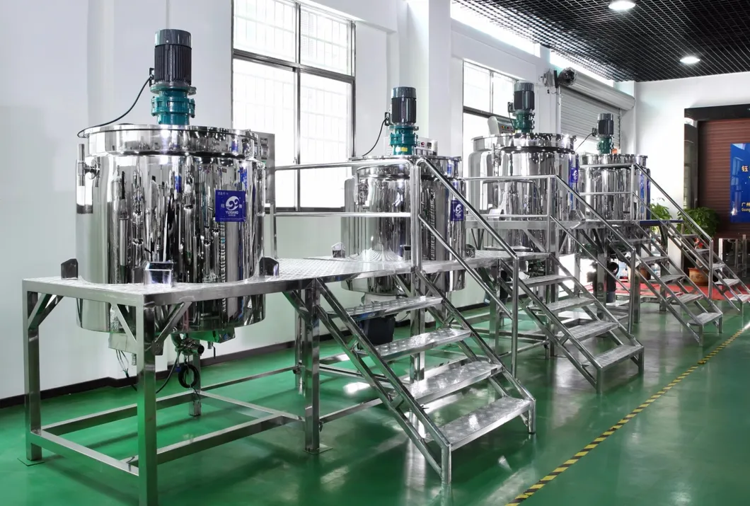 Homogenizer Mixer Type and Liquid with Suspended Solids Application Liquid Detergent Production Equipment