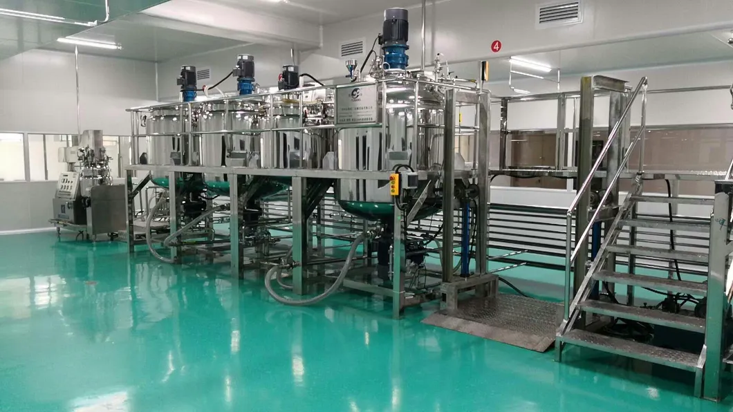 Homogenizer Mixer Type and Liquid with Suspended Solids Application Liquid Detergent Production Equipment