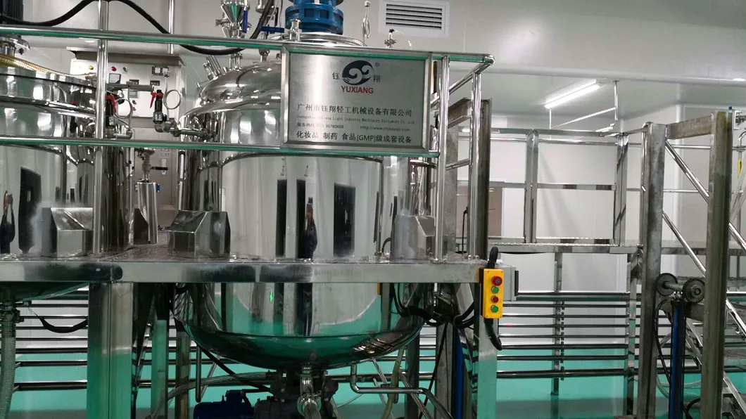 Homogenizer Mixer Type and Liquid with Suspended Solids Application Liquid Detergent Production Equipment