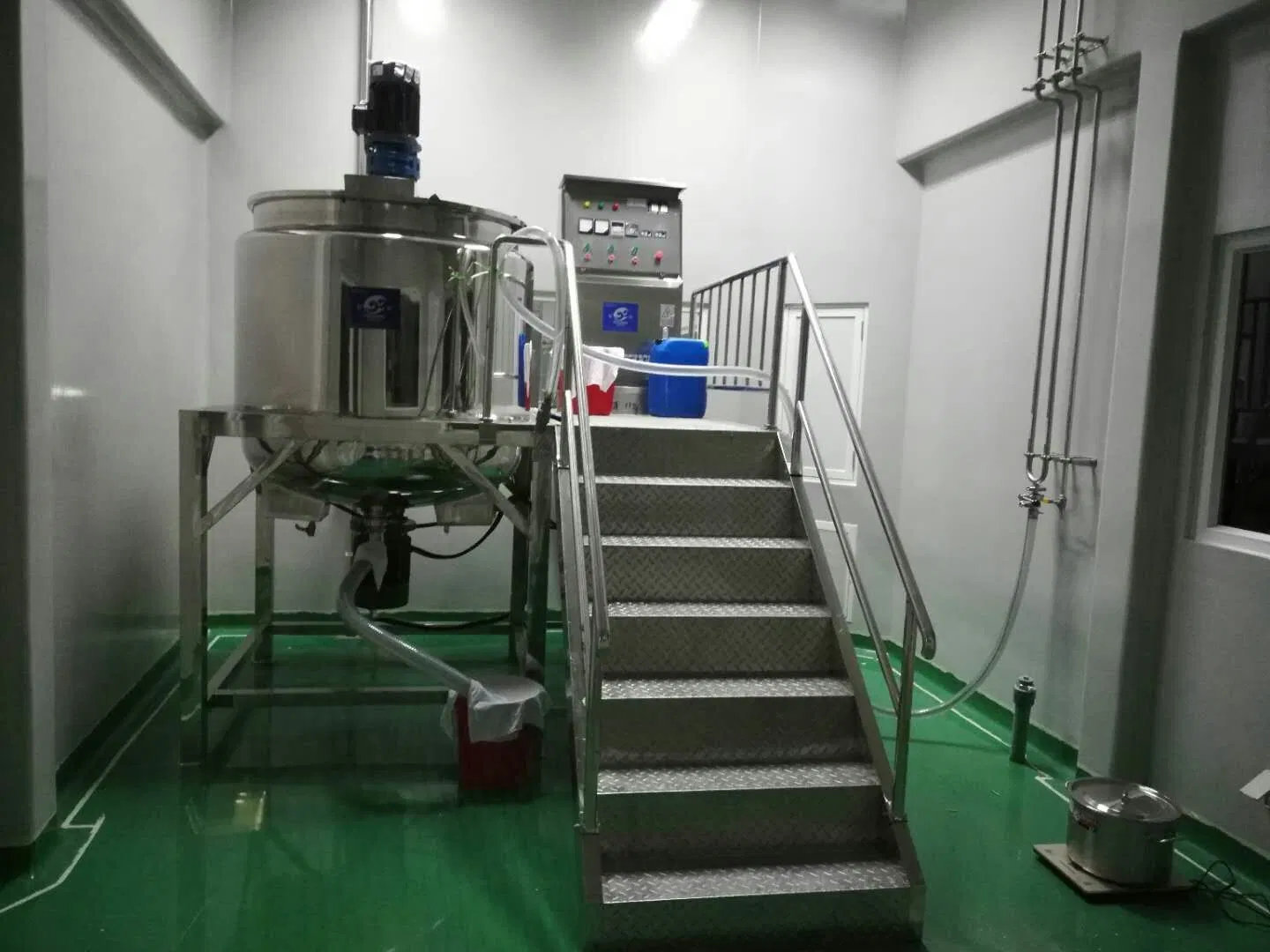 Homogenizer Mixer Type and Liquid with Suspended Solids Application Liquid Detergent Production Equipment