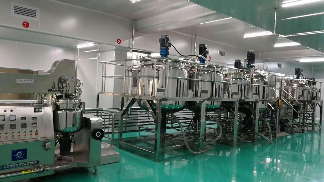 Homogenizer Mixer Type and Liquid with Suspended Solids Application Liquid Detergent Production Equipment