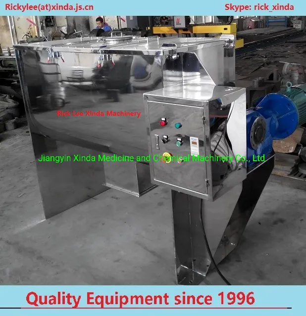 Horizontal Food Powder Ribbon Mixing Machine Blender